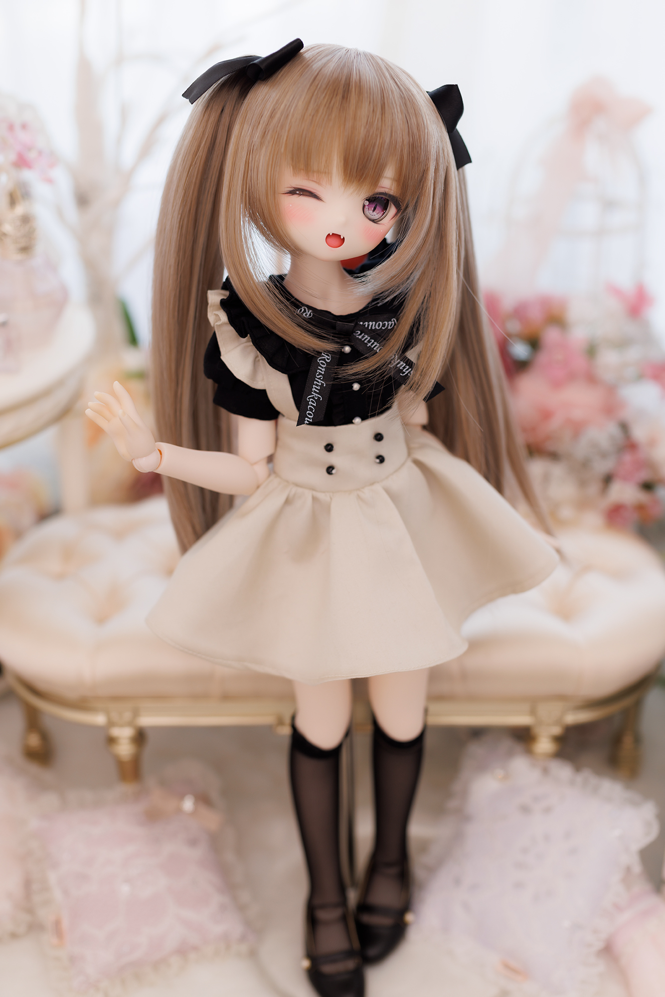 ロンシュカクチュール フリルヨークワンピースセット MDD カスタム